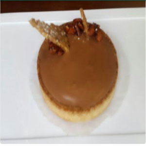 double choclate tart